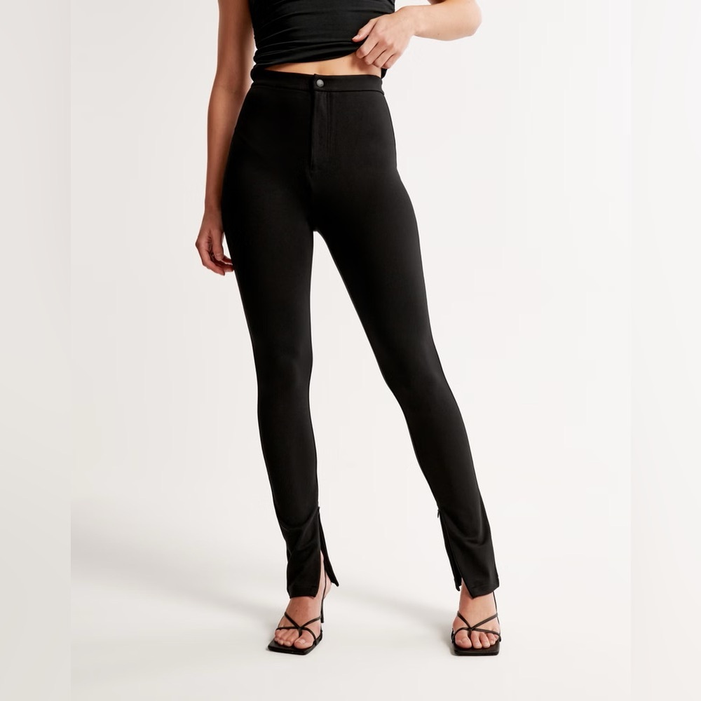 Abercrombie & Fitch | Women’s Ponte Skinny Zip Legging